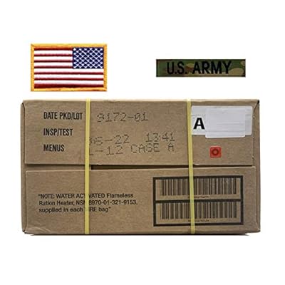 Buy Mre Military Cases With American Flag Patch And Multicam Us Army