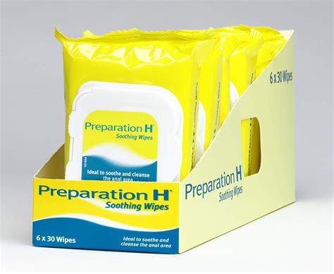 Buy Preparation H Wipes 30 Wipes X 6 Packs Online Daily Chemist