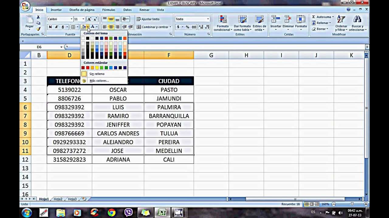 C Mo Reemplazar Texto En Excel 2010 Youtube