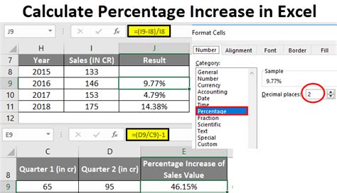 Calculate Percentage Increase In Excel Calculate Percentage Increase Images