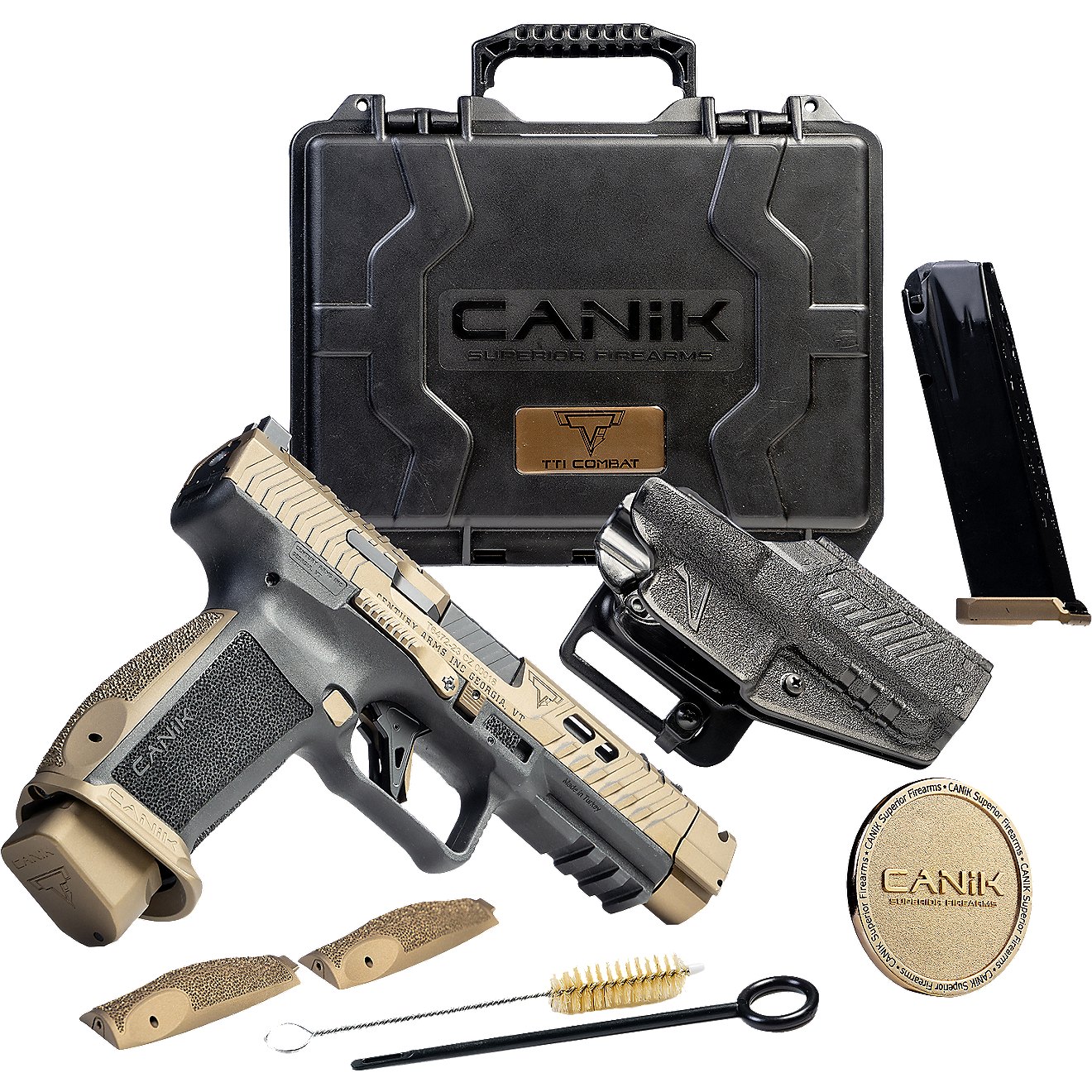 Canik Tti Combat 9Mm With Mecanik Mo3 Optic Hg7854v N Dk Firearms