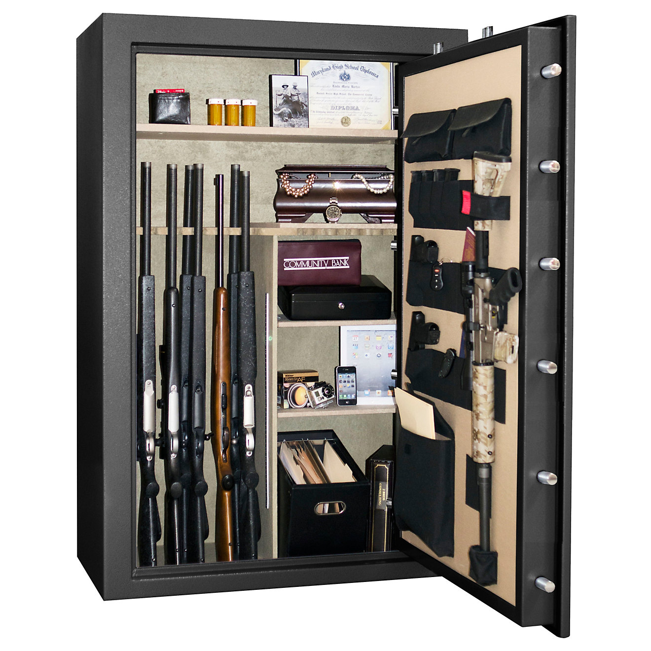 Cannon Safe Shield Series Sh5940 64 Gun Safe Academy