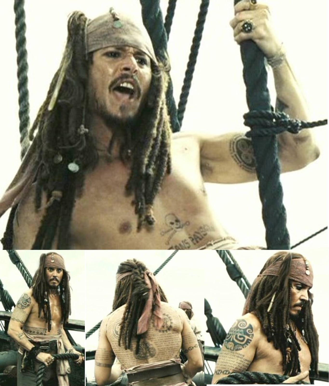 Captain Jack Sparrow Tattoo Jack Sparrow Tattoos World Famous Tattoo