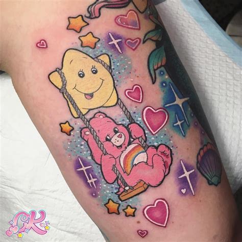 Care Bear Tattoo Design