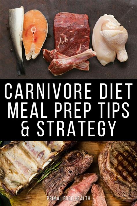 Carnivore Diet Meal Prep Tips And Strategy