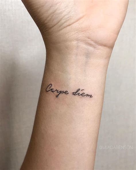 Carpe Diem Tattoo Design Best Tattoo Ideas Gallery