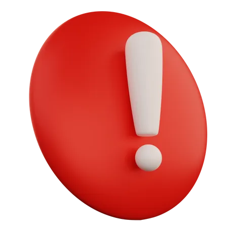 Caution Red Sign 3D Icon Free Download Sign Symbols 3D Icons