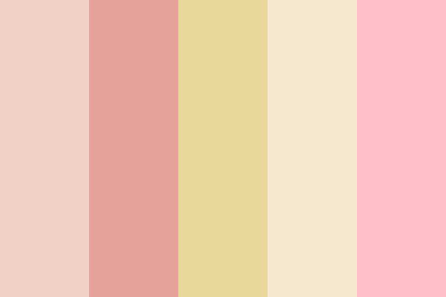 Champagne Pink Color Palette