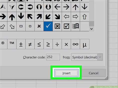 Check Mark In Excel How To Insert Methods Examples