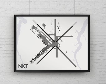 Cherry Point Nc Map Etsy