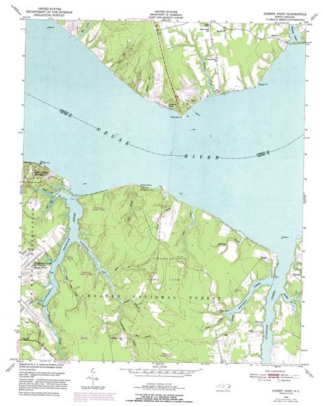 Cherry Point Nc Map Map Of Zip Codes