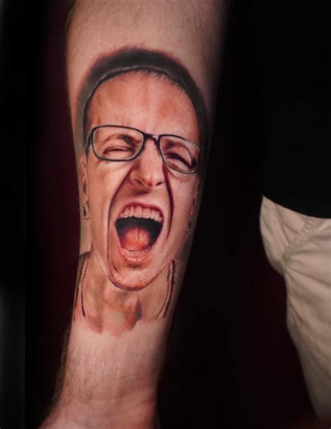 Chester Bennington By David Corden At Semper Tattoo Edinburgh