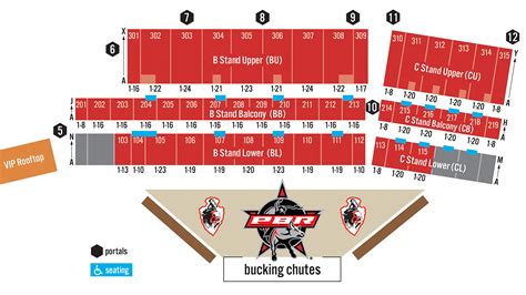 Cheyenne Frontier Days Concert Seating Map Infoupdate Org