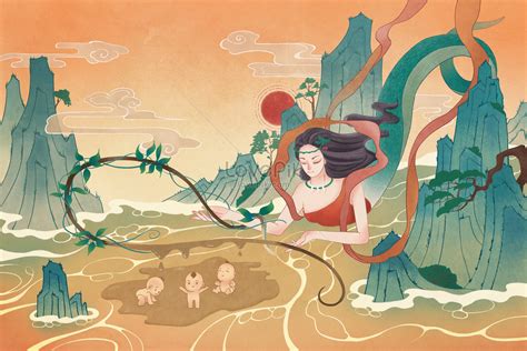 Chinese Style Chinese Mythology Illustration Image Picture Free