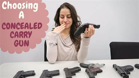 Choosing A Concealed Carry Gun Tips And Common Cc Firearms Youtube