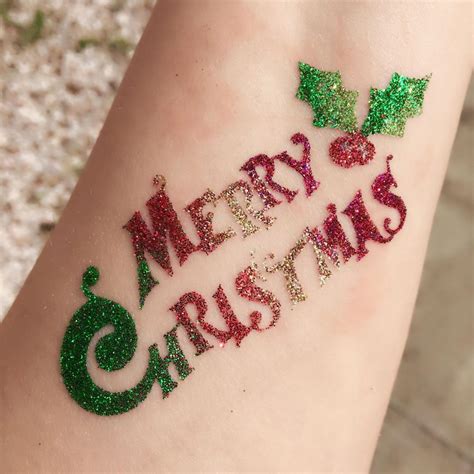 Christmas Collection Temporary Tattoos Christmas Tattoo Tattoo