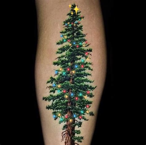 Christmas Tree Tattoo Christmas Tattoo Christmas Tree Tattoo Tattoos