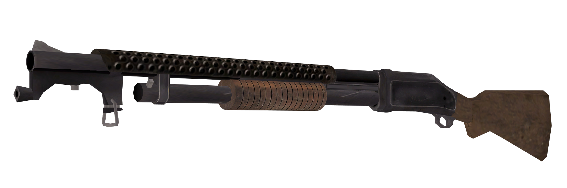 Cinema 4D Cod Waw Trench Gun Model Download Youtube