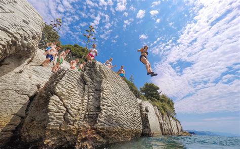 Cliff Jumping And Deep Water Soloing Svit U Split