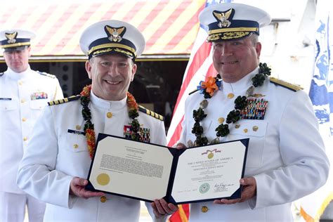 Coast Guard Cutter Stratton Holds Change Of Command United States