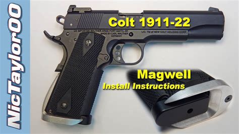 Colt 1911 22Lr Magwell The Only One Available Youtube