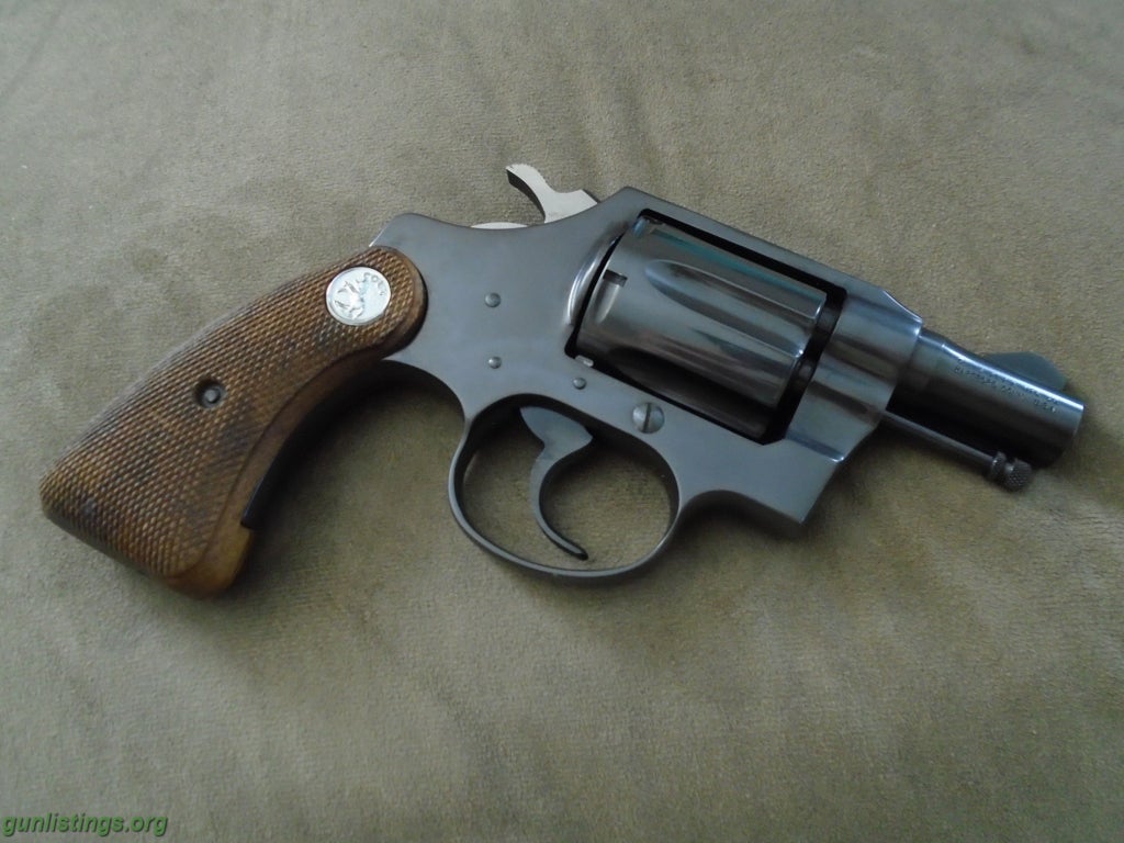 Colt Detective Special 38 With Box 1969 For Sale