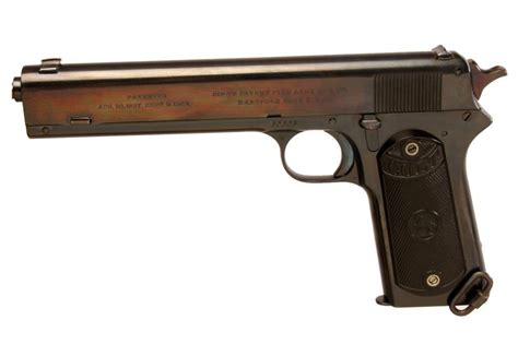 Colt Military 1902 Cal 38Acp Sn 32323 Early Colt Semi Auto Pistol In 38Acp Predecessor To The 191