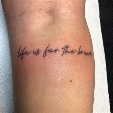 Cool Small Quote Tattoos Small Quote Tattoos Small Tattoos Momcanvas