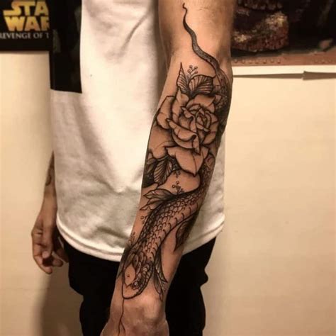 Cool Snake Arm Tattoo Ideas For A Fierce Look