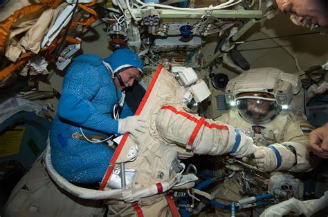 Cosmonauts To Take Spacewalk Outside Space Station Today Space