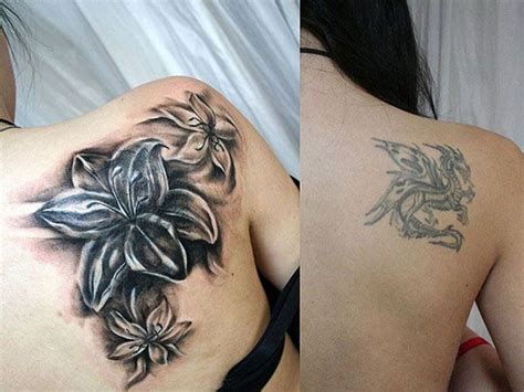 Cover Up Tattoo Design Sketsa