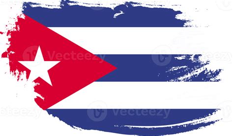 Cuba Flag With Grunge Texture 12071453 Png