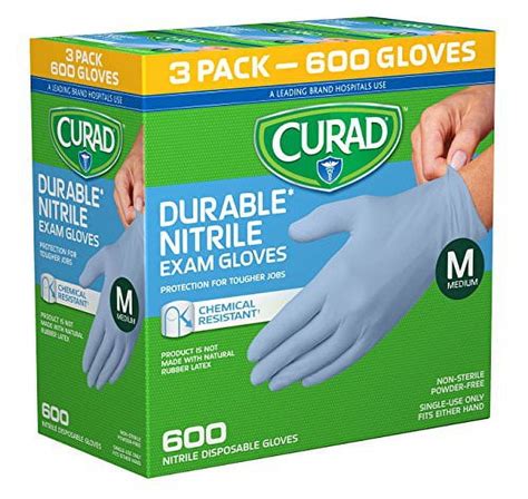 Curadn Durable Chemical Resistant Nitrile Exam Gloves Walmart Canada