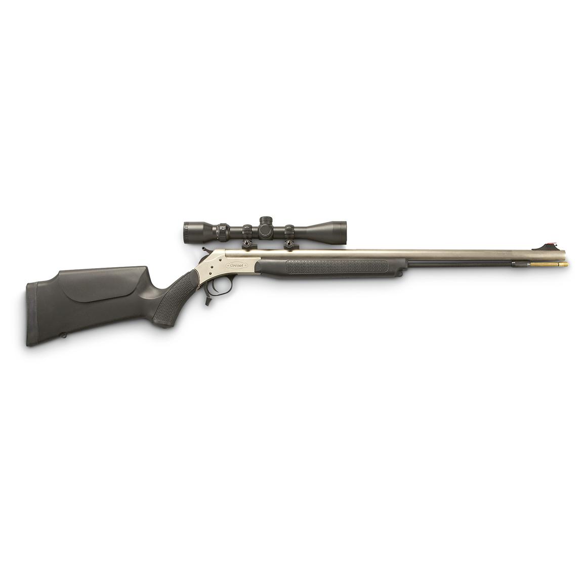 Cva Optima 45 Cal Black Powder Muzzleloader Rifle With 3 9X40 Mm