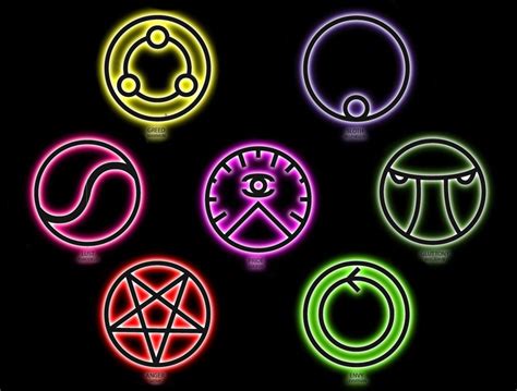 Dark Pictures Dark Pics Seven Deadly Sins Symbols Seven Deadly Sins