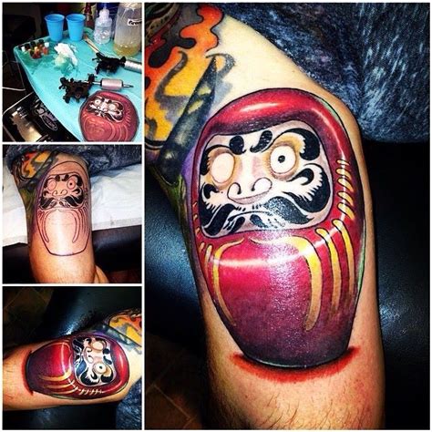 Daruma Tattoo By Rick Barnett At Fine Ink Studios Daruma Doll Tattoo