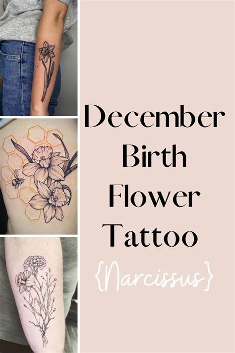 December Birth Flower Tattoo Ideas Best Flower Site