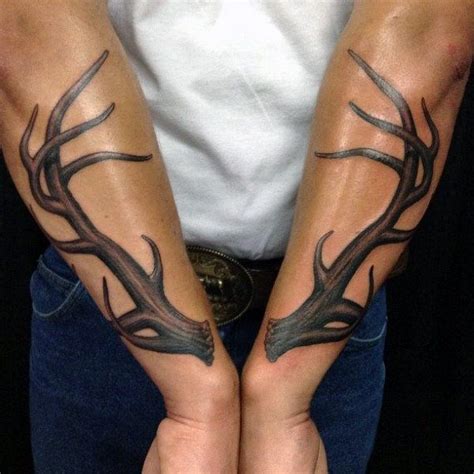 Deer Antler Armband Tattoos