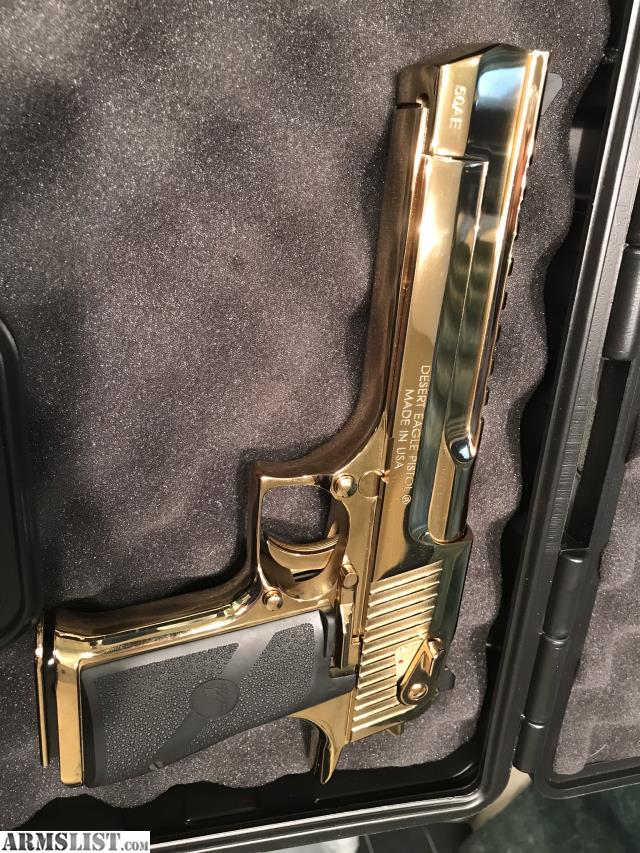 Desert Eagle 50 Ae Titanium Gold B For Sale At Gunsamerica Com