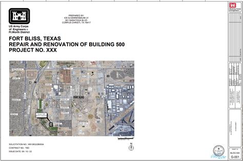 Design Bid Build Renovate Building 500 Fort Bliss Virtual