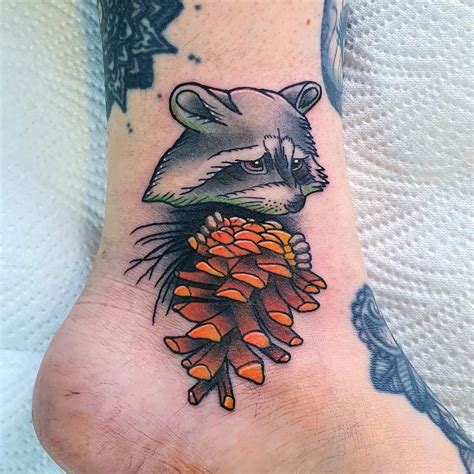 Details 69 Neo Traditional Raccoon Tattoo Latest In Cdgdbentre