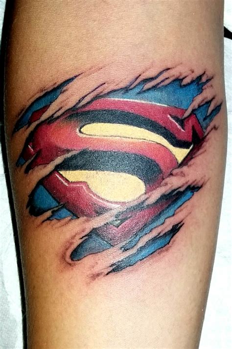 Details More Than 63 Superman Tribal Tattoo Super Hot In Cdgdbentre