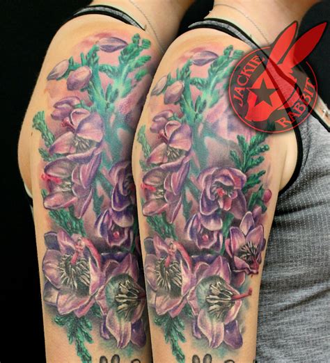 Details More Than 69 Tattoo Heather Flower Best In Cdgdbentre