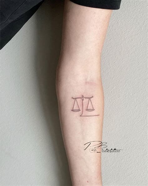 Details More Than 76 Minimalist Justice Tattoo Super Hot In Cdgdbentre