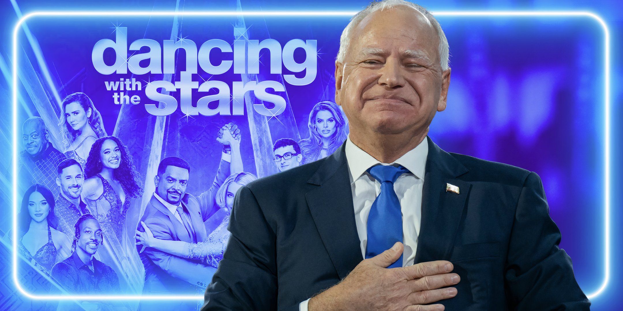 Did You Catch Gov Tim Walz S Dancing With The Stars Shoutout