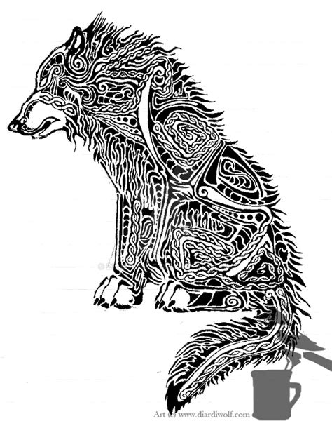 Dire Wolf Tattoo Design By Diardiwolf Deviantart Com On Deviantart