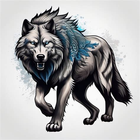 Dire Wolf Tattoos Tattoos Depicting The Formidable Dire