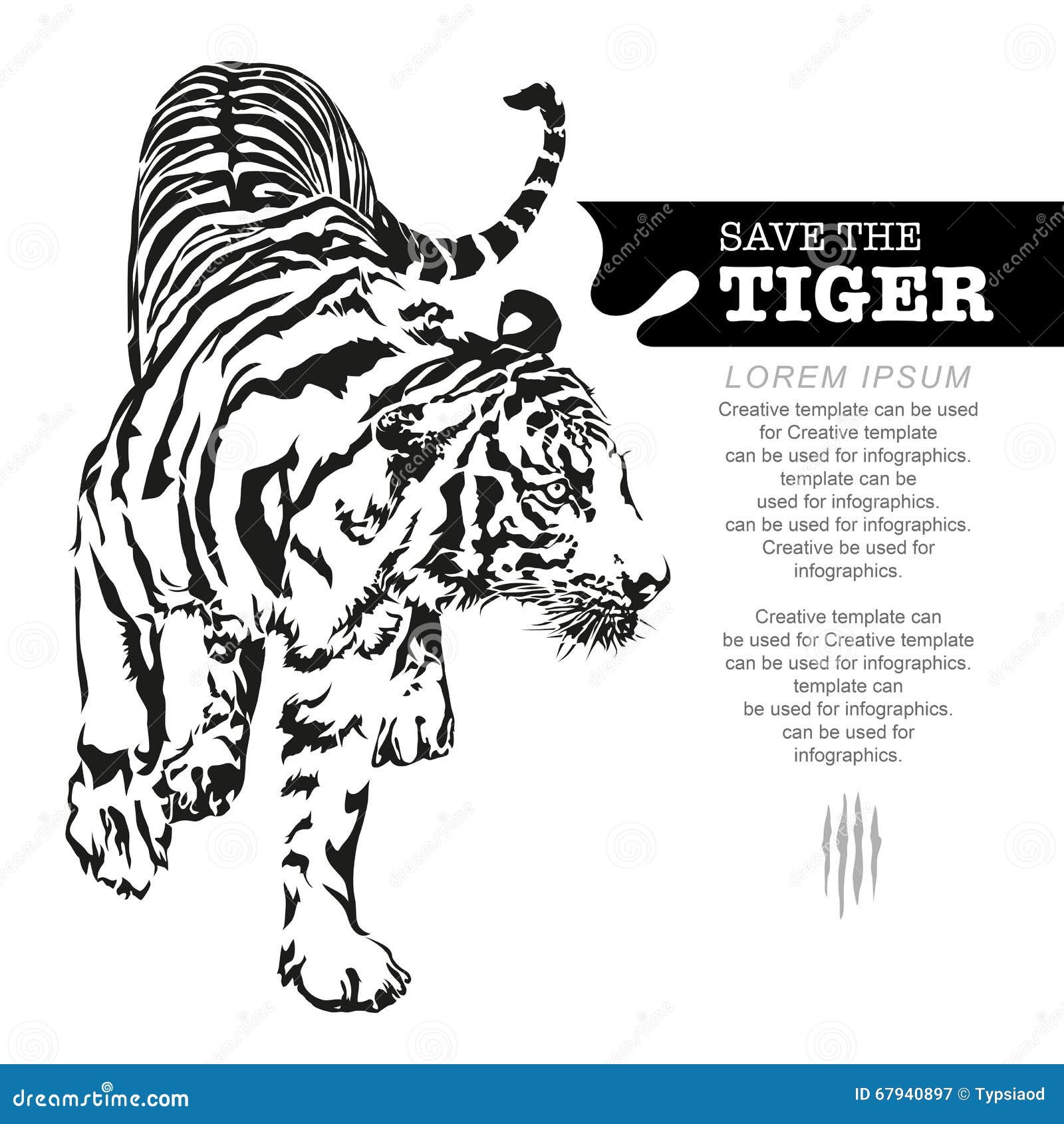 Discover 224 Save Tiger Poster Drawing Easy Nanoginkgobiloba Vn