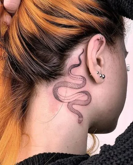 Discover 71 Snake Neck Tattoo In Cdgdbentre