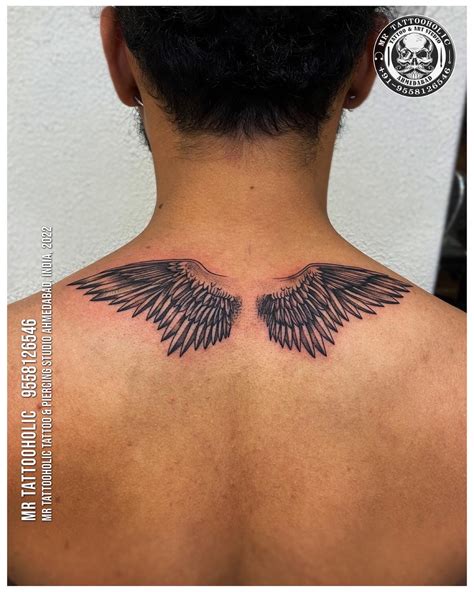 Discover 95 About Small Wings Tattoo On Back Super Cool In Daotaonec Edu Vn